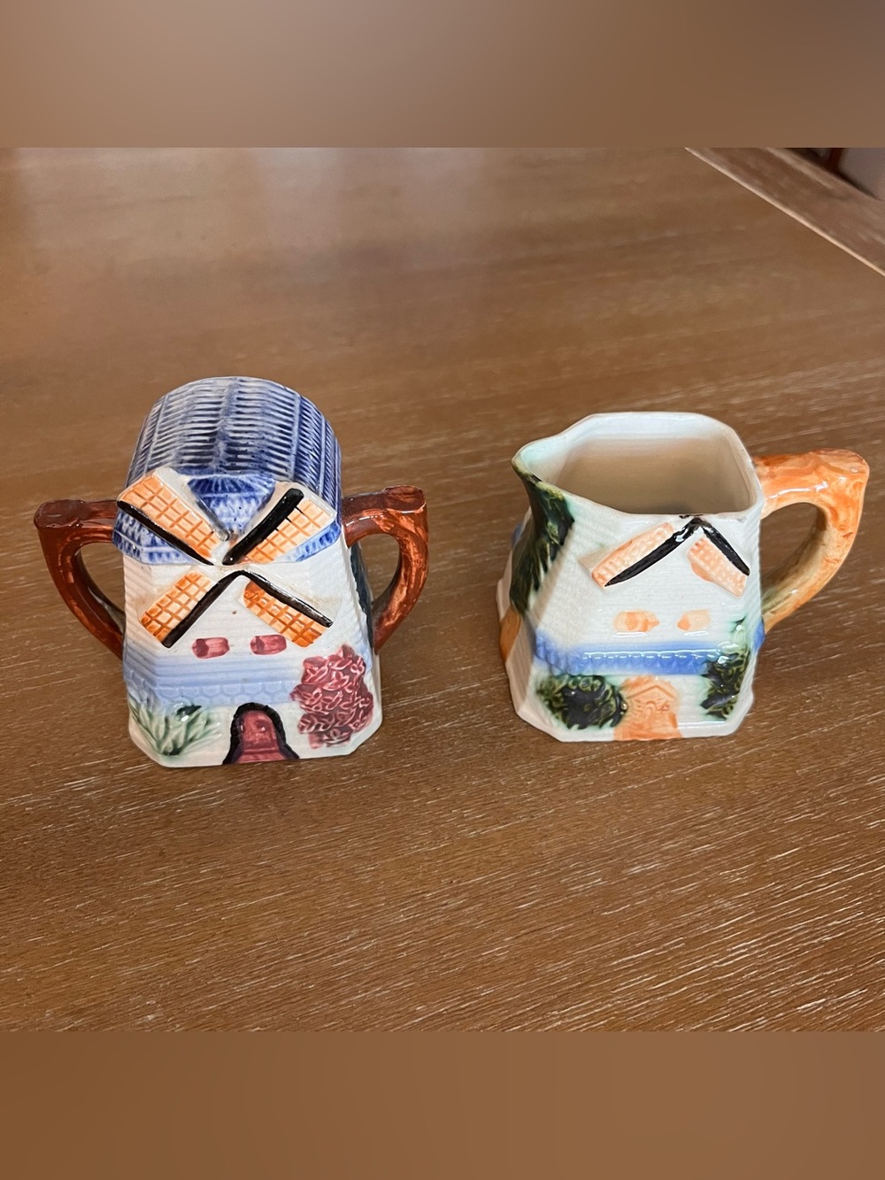 Cottage Ware Sugar Creamer
Vintage Windmill Japan (occupied Japan)